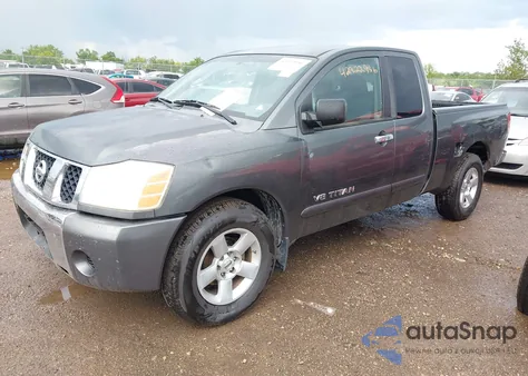 2007 Nissan Titan Se z USA, uszkodzony, nr VIN 1N6BA06A97N245749